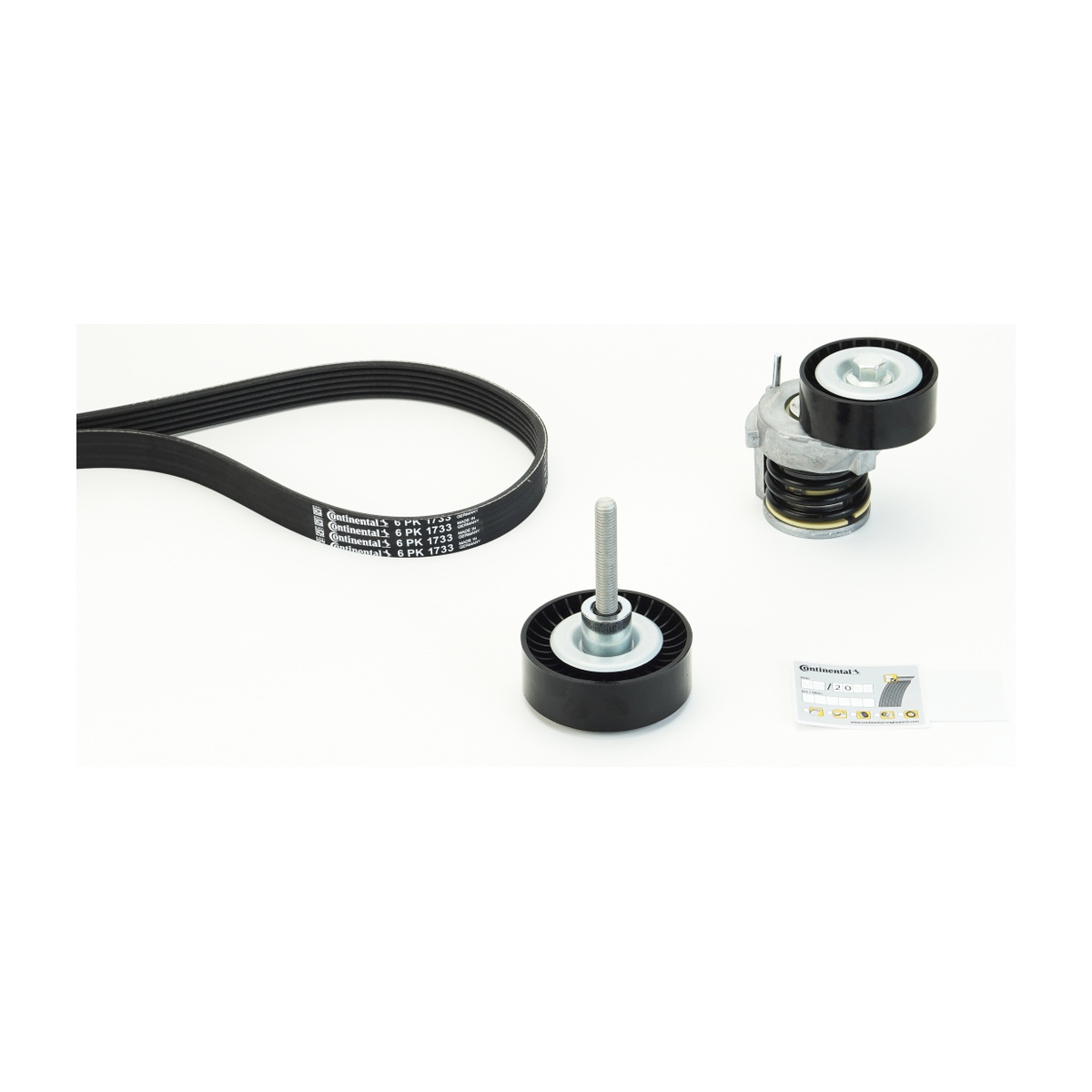 Zestaw rozrządu bez pompy wody 6PK1733K3 CONTI